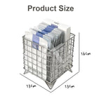【𝗔𝗦𝗛】Ins Desktop Wrought Iron Storage Basket Coffee Capsule Storage Basket Snack Cosmetic 铁艺收纳筐