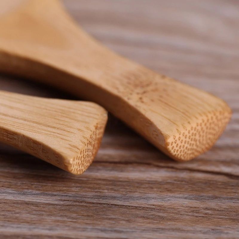 【𝗔𝗦𝗛】Bamboo Spoon Short Handle Milk Powder Spoon Teaspoon Baby Meals Tableware 竹木勺茶勺