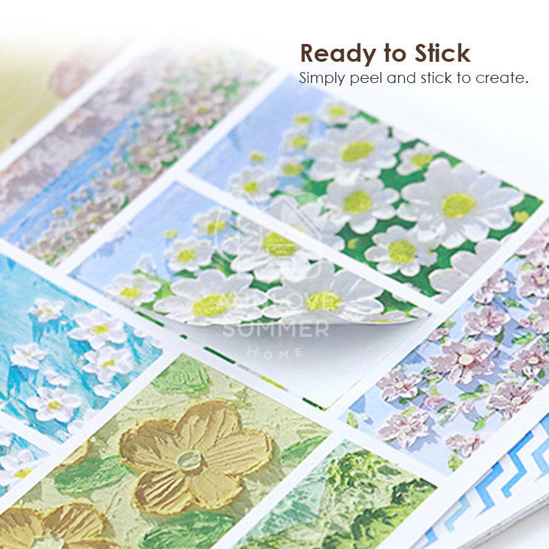 Oil Painting Journal Sticker