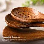 6pcs Wooden Kitchen Untensils Set
