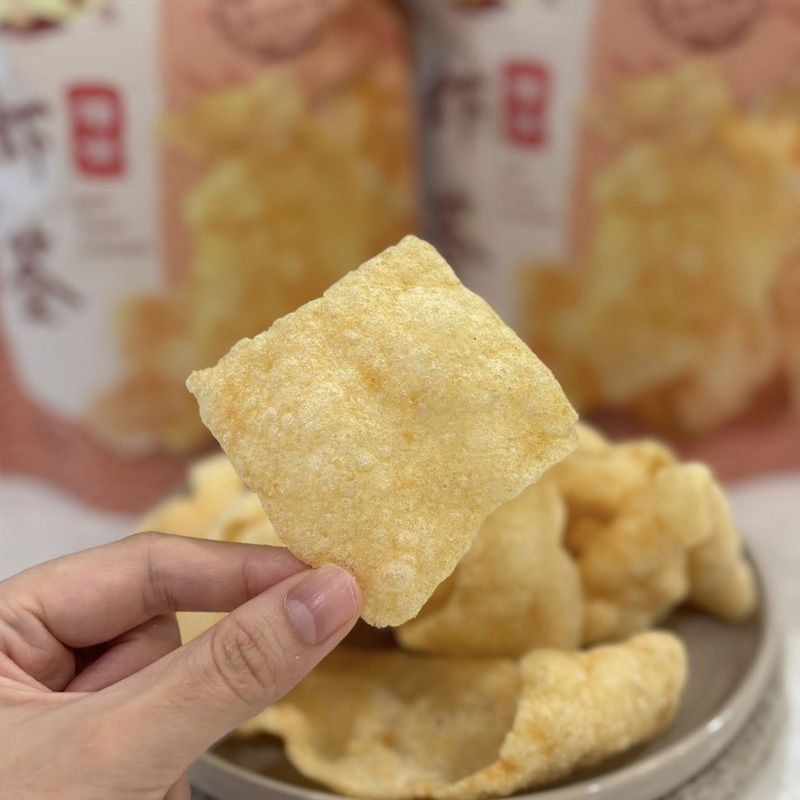 【𝗔𝗦𝗛】Mr. Yellow Bean Ipoh Handmade Crispy Beancurd Skin Roll怡保地道風味腐竹卷/虾签 Keropok Tauhu Rangup dari Ipoh