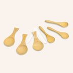 【𝗔𝗦𝗛】Bamboo Spoon Short Handle Milk Powder Spoon Teaspoon Baby Meals Tableware 竹木勺茶勺