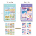 Oil Painting Journal Sticker