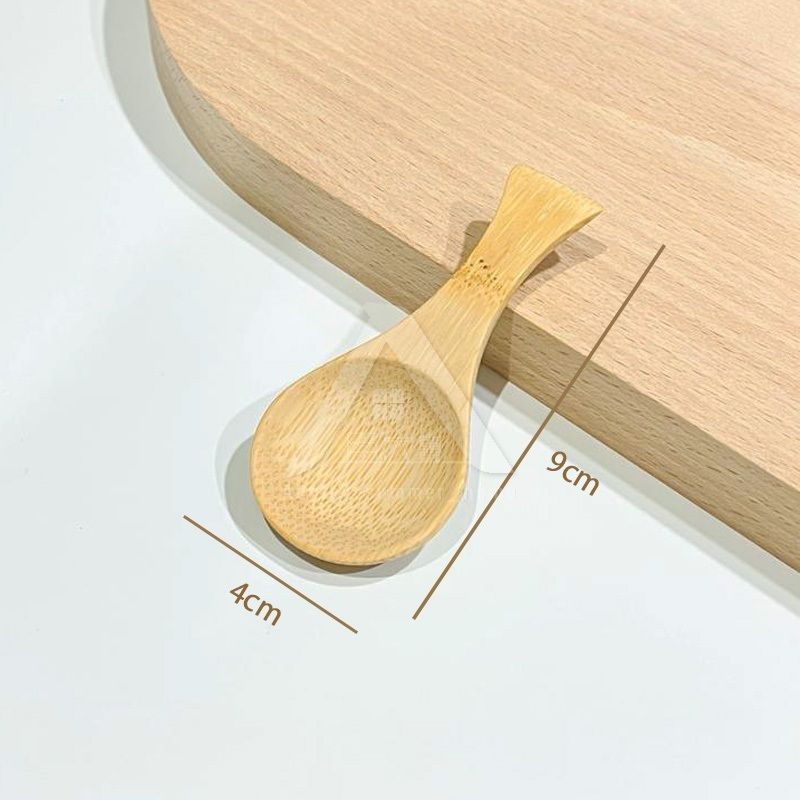 【𝗔𝗦𝗛】Bamboo Spoon Short Handle Milk Powder Spoon Teaspoon Baby Meals Tableware 竹木勺茶勺