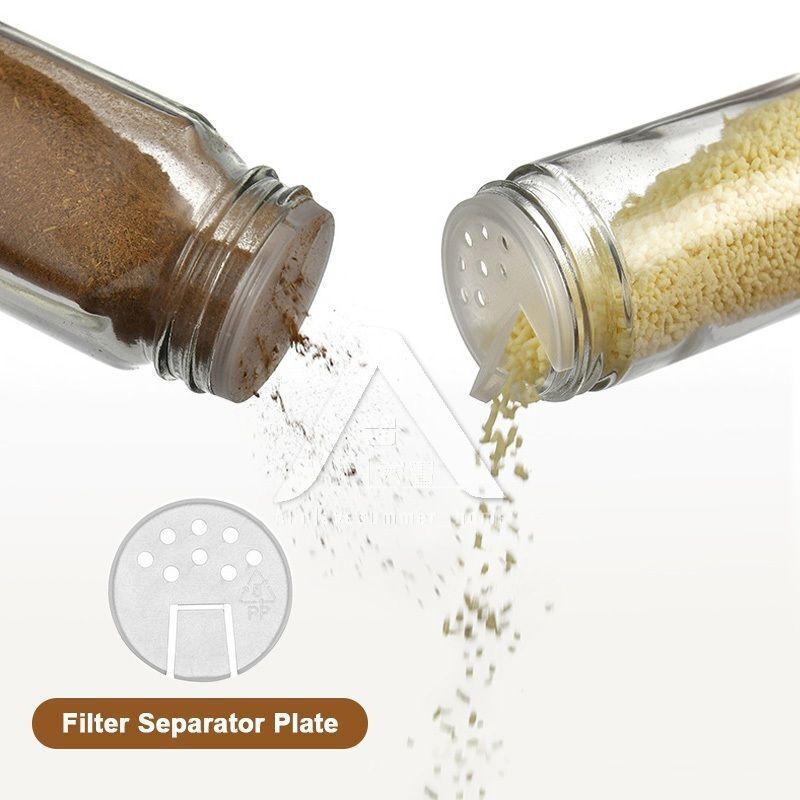 【𝗔𝗦𝗛】Bamboo Lid Seasoning Glass Jar Premium Home Spice Dried Food Storage Transparent 竹盖玻璃罐