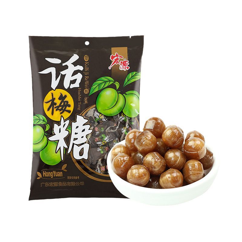 【𝗔𝗦𝗛】350g陈皮糖Orange Peel 话梅糖Plum 宏愿陈皮话梅混合水果硬糖Hong Yuan Orange Peel Plum Mix Fruit Candy