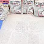 【𝗔𝗦𝗛】[Bundle of 2]  Fish Line Drawing Book Simple Stroke Pen Work Boredom Decompression 摸鱼线条画