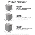 【𝗔𝗦𝗛】110L/140L/180L🔥 Blanket/ Clothes Storage Bag