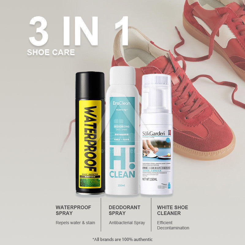 【𝗔𝗦𝗛】100% Authentic (300ml) Sneaker Waterproof Spray Anti-Stain Water Repellent Spray 防水喷雾