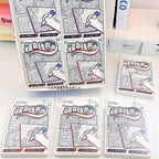 【𝗔𝗦𝗛】[Bundle of 2]  Fish Line Drawing Book Simple Stroke Pen Work Boredom Decompression 摸鱼线条画