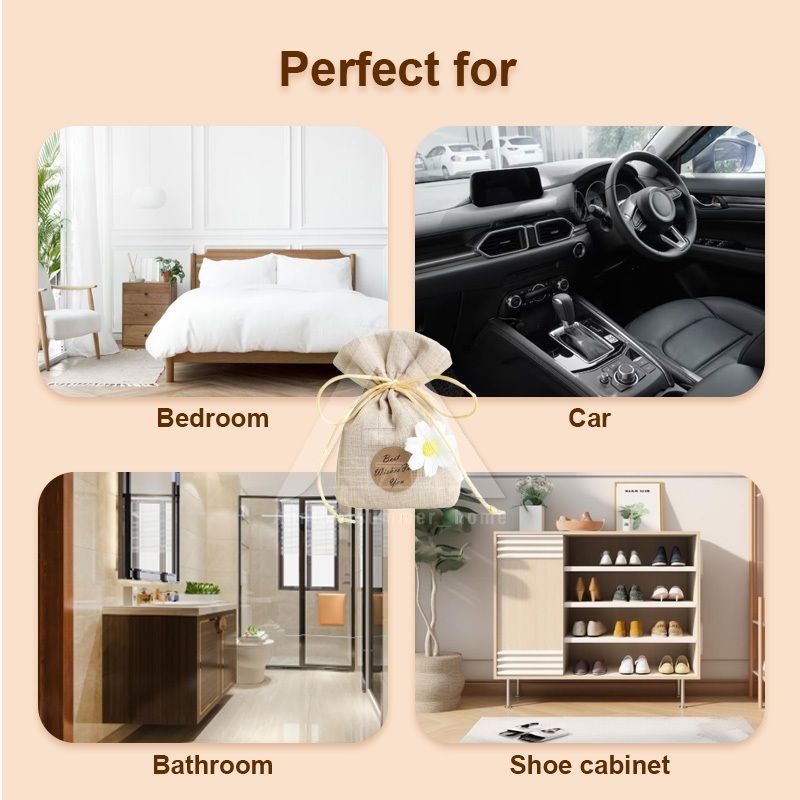 【𝗔𝗦𝗛】(2PCS) Wardrobe Cabinet Sachet🌸🌼