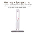 【𝗔𝗦𝗛】Hand-Free Mini Squeeze Mop🔥❗️ Home Kitchen Car Cleaning Mop Desk Cleaner Glass Sponge Cleaning Household 迷你拖把