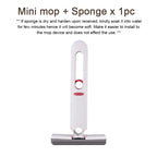 【𝗔𝗦𝗛】Hand-Free Mini Squeeze Mop🔥❗️ Home Kitchen Car Cleaning Mop Desk Cleaner Glass Sponge Cleaning Household 迷你拖把